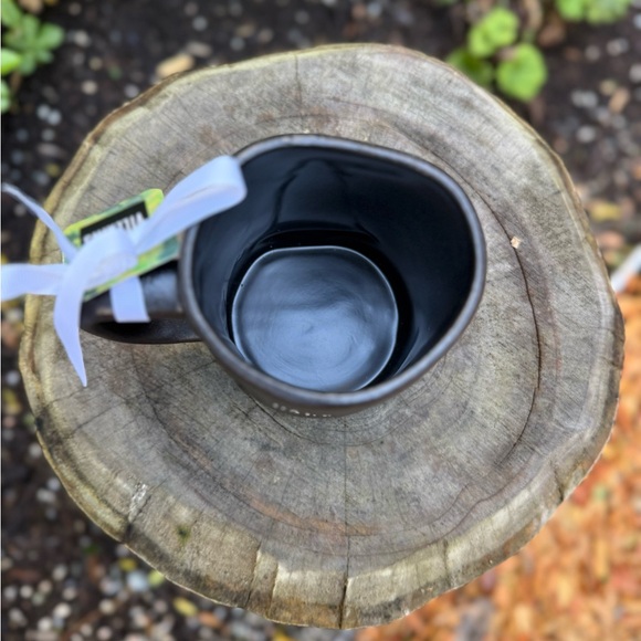 🖤🍎👑 Rae Dunn x Disney Villains Evil Queen Black Mug NWT - Picture 4 of 6